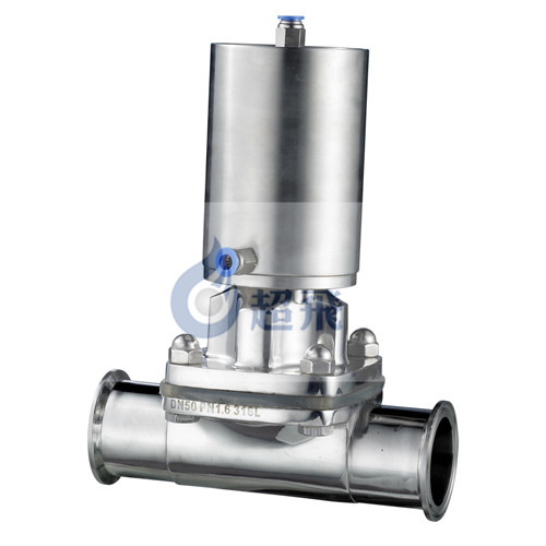 衛(wèi)生級隔膜閥適用于管道流體的控制和開/關(guān)的任務(wù)